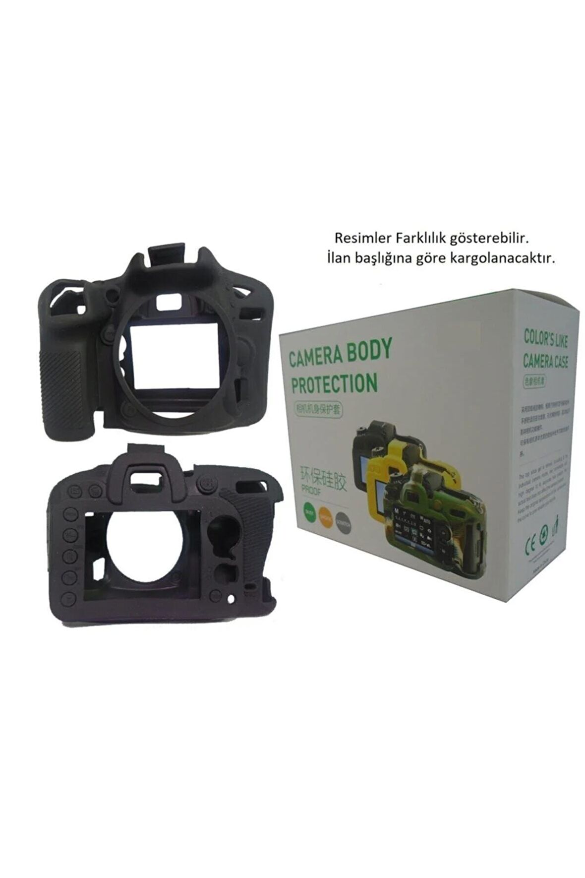 Sony A6300 Dslr Için Koruyucu Slikon Kılıflar