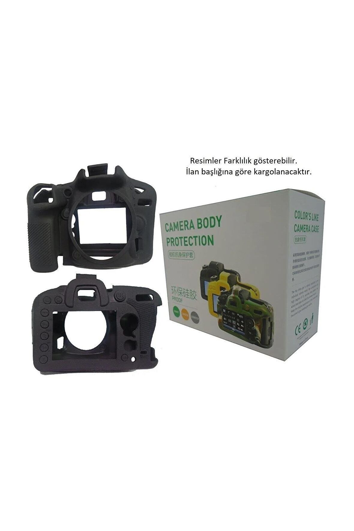 Canon Eos 5dr Dslr Uyumlu Özel Koruyucu Slikon Kılıf