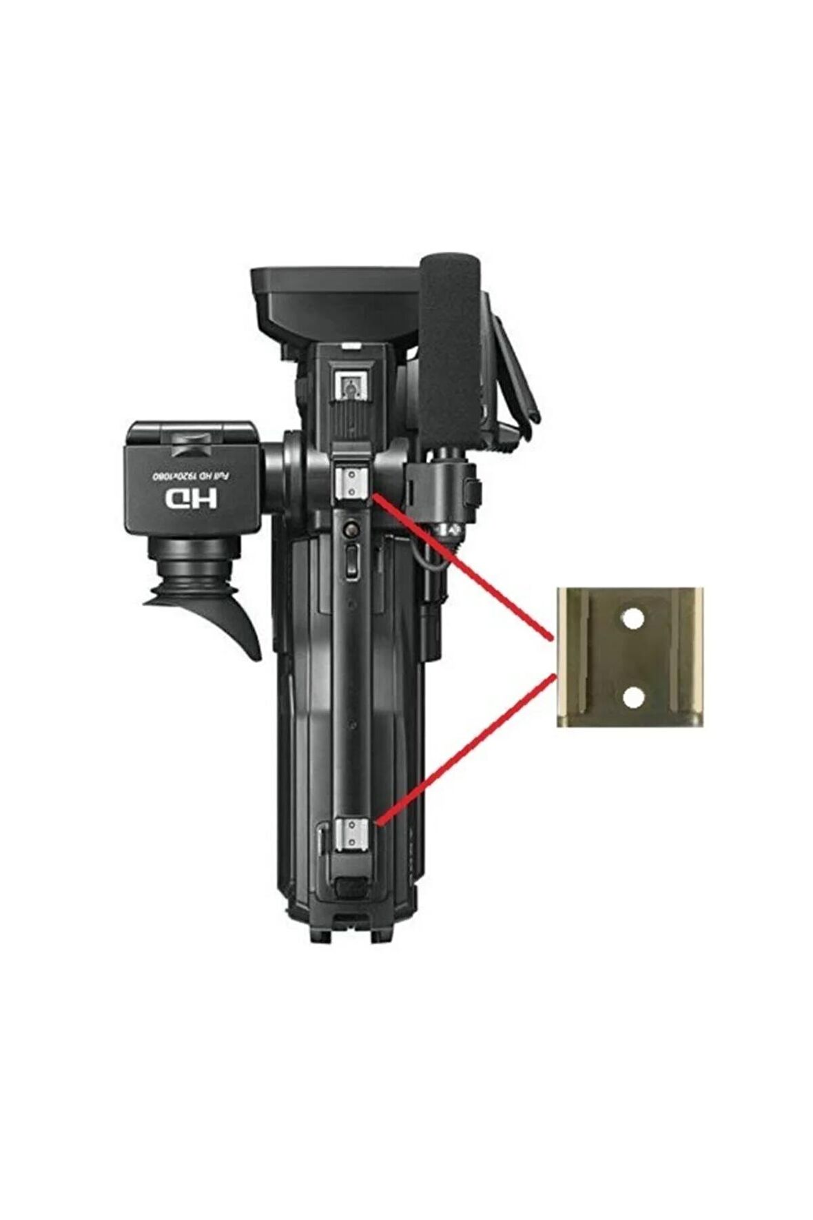 Sony Mc2500, Mc2000, Mc1500 Kamera Aksesuar Bağlantı Yuvası