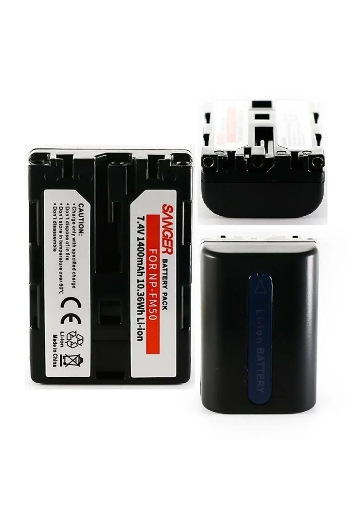 Sony DCR-DVD100,Uyumlu DCR-DVD200, DCR-DVD300, DSC-S30, DSC-S50, DSC-S70, DSC-S85 Kamera Bataryası