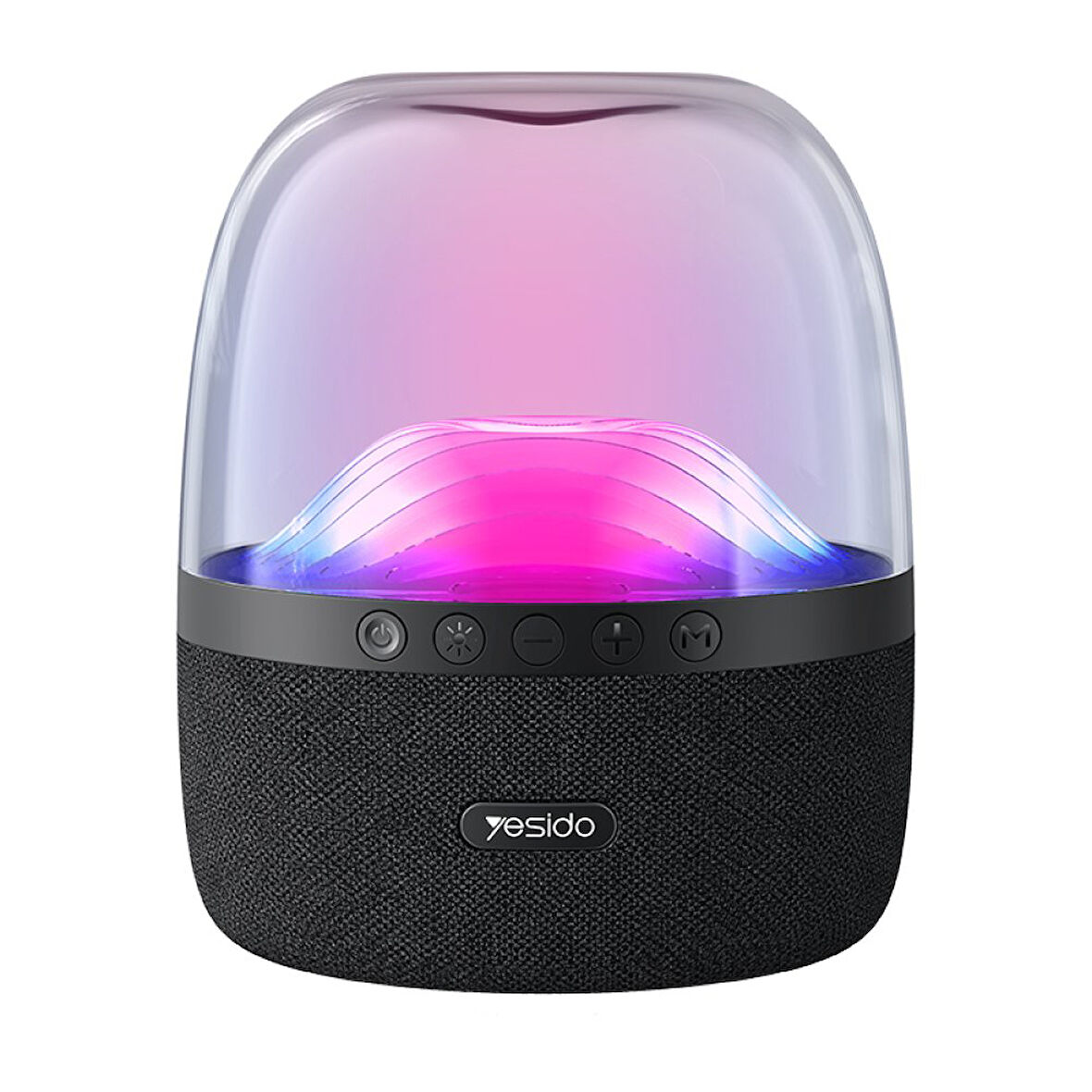 Yesido YSW08 RGB Kablosuz Hoparlör - Siyah