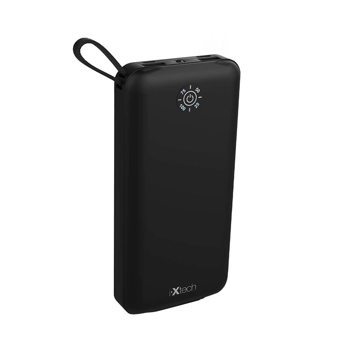 Ixtech 10000 mAh Hızlı Şarj Powerbank Siyah 