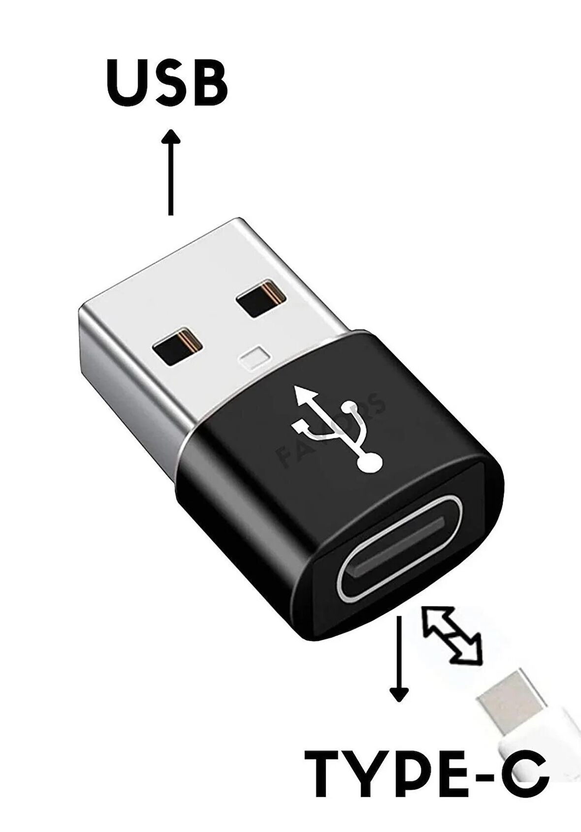 İphone Uyumlu Yeni Nesil Başlık Aparatı Type-c To Usb Dönüştürücü Typc şarj Dönüştürücü