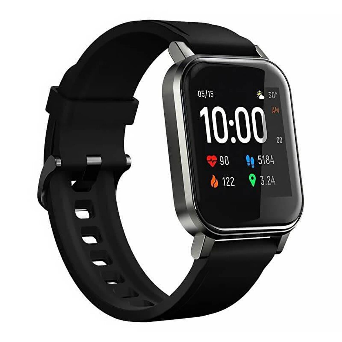 Haylou LS02 IP68 Suya Dayanıklı Nabız Ölçer Akıllı Saat