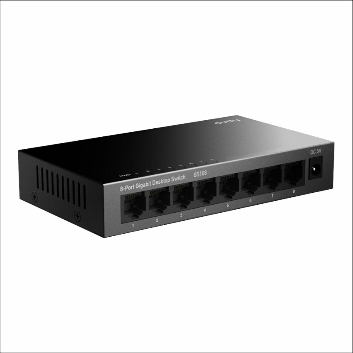 Cudy GS108 10/100/1000Mbps 16K MAC 8 Port Gigabit Metal Switch