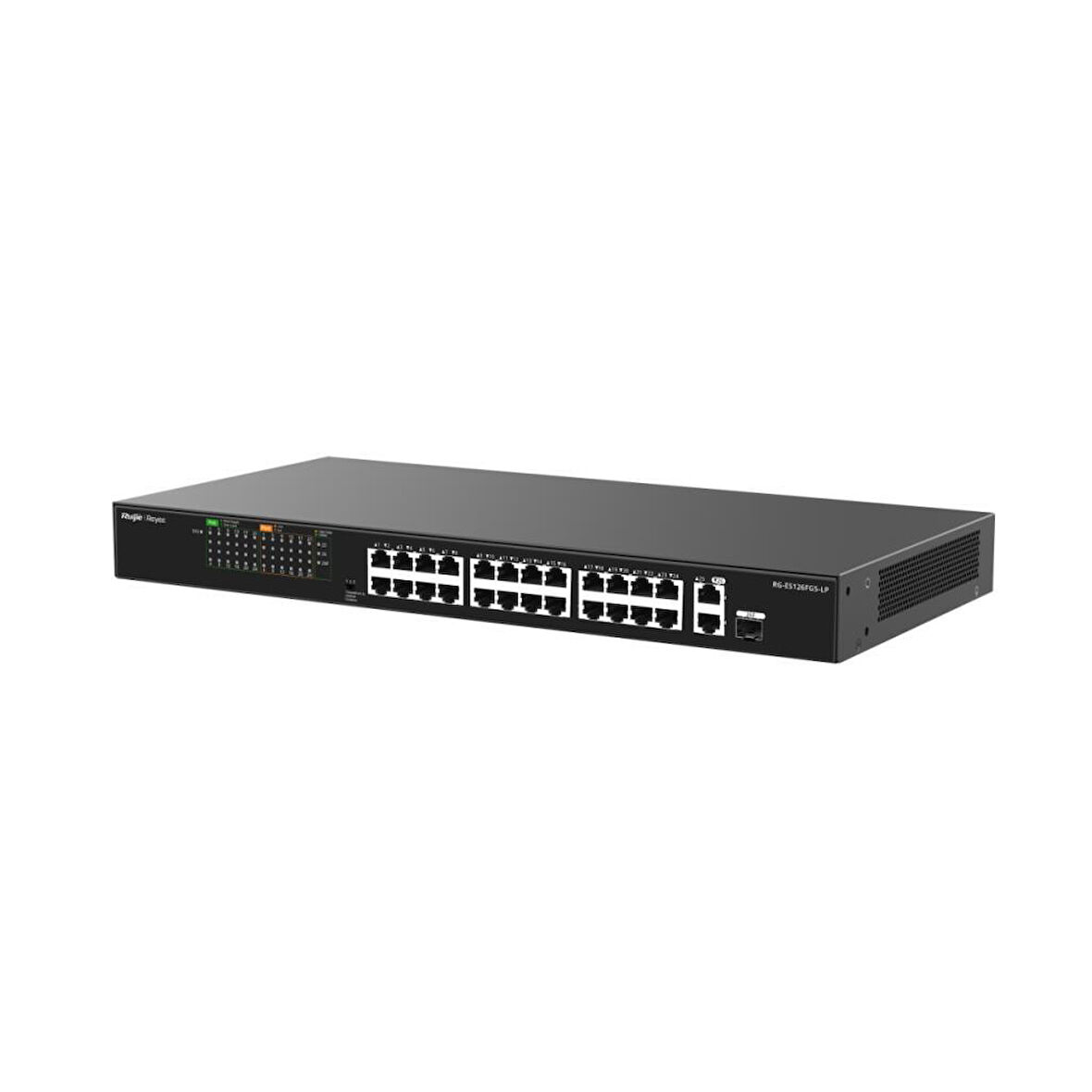 Ruijie RG-ES126FGS-LP 24 Port 10/100 Gigabit PoE Switch