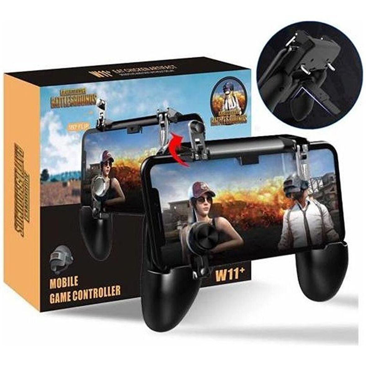 W11 Pubg Ateşleyici Tetik Joystick Controller Gamepad