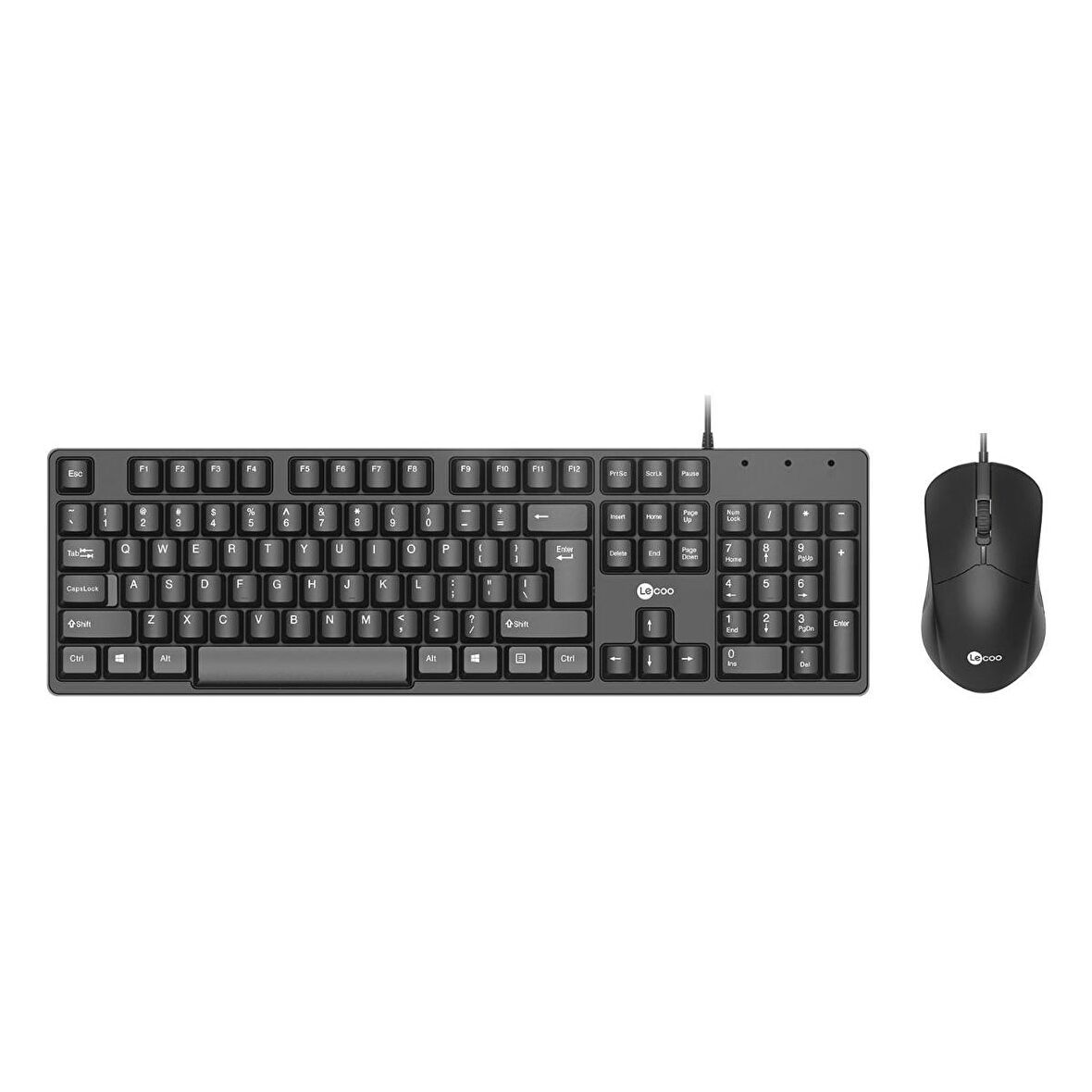 Lenovo Lecoo CM101 Kablolu Klavye & Mouse Set