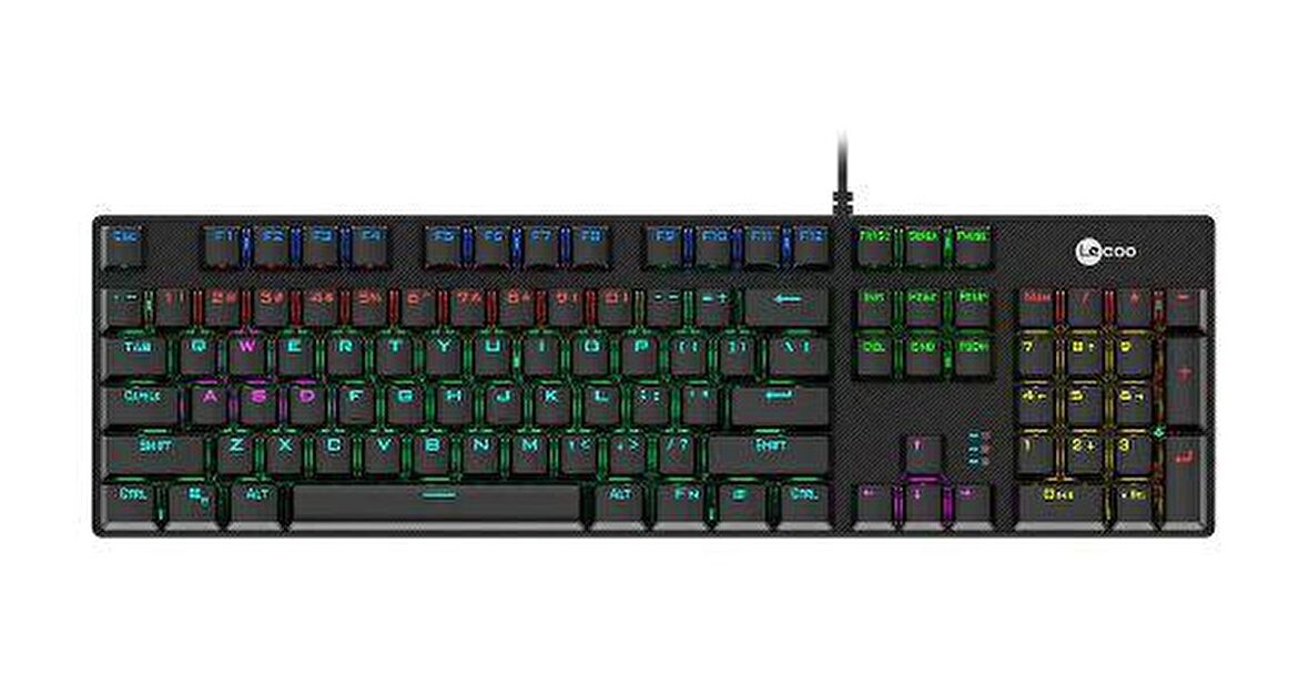 Lenovo Lecoo KG1101 RGB Aydınlatmalı Gaming Mekanik Klavye