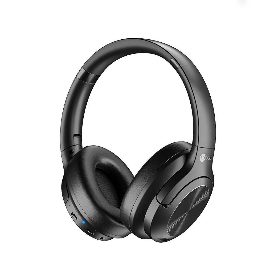 Lenovo Lecoo ES208 Bluetooth 5.3 Kablosuz Mikrofonlu Kulak Üstü Kulaklık Siyah