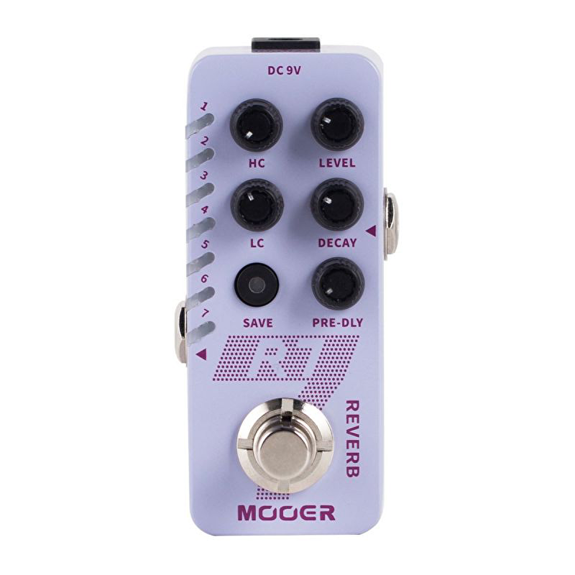 Mooer R7 Reverb Pedalı