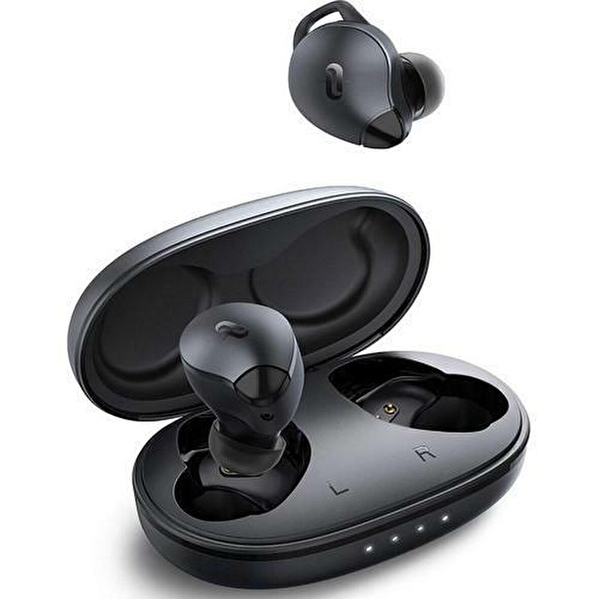 TaoTronics SoundLiberty 79 PRO IPX8 Su Geçirmez Yapay Zekalı Gürültü Engelleyicili Bluetooth Kulaklık 30 Saat Müzik Siyah
