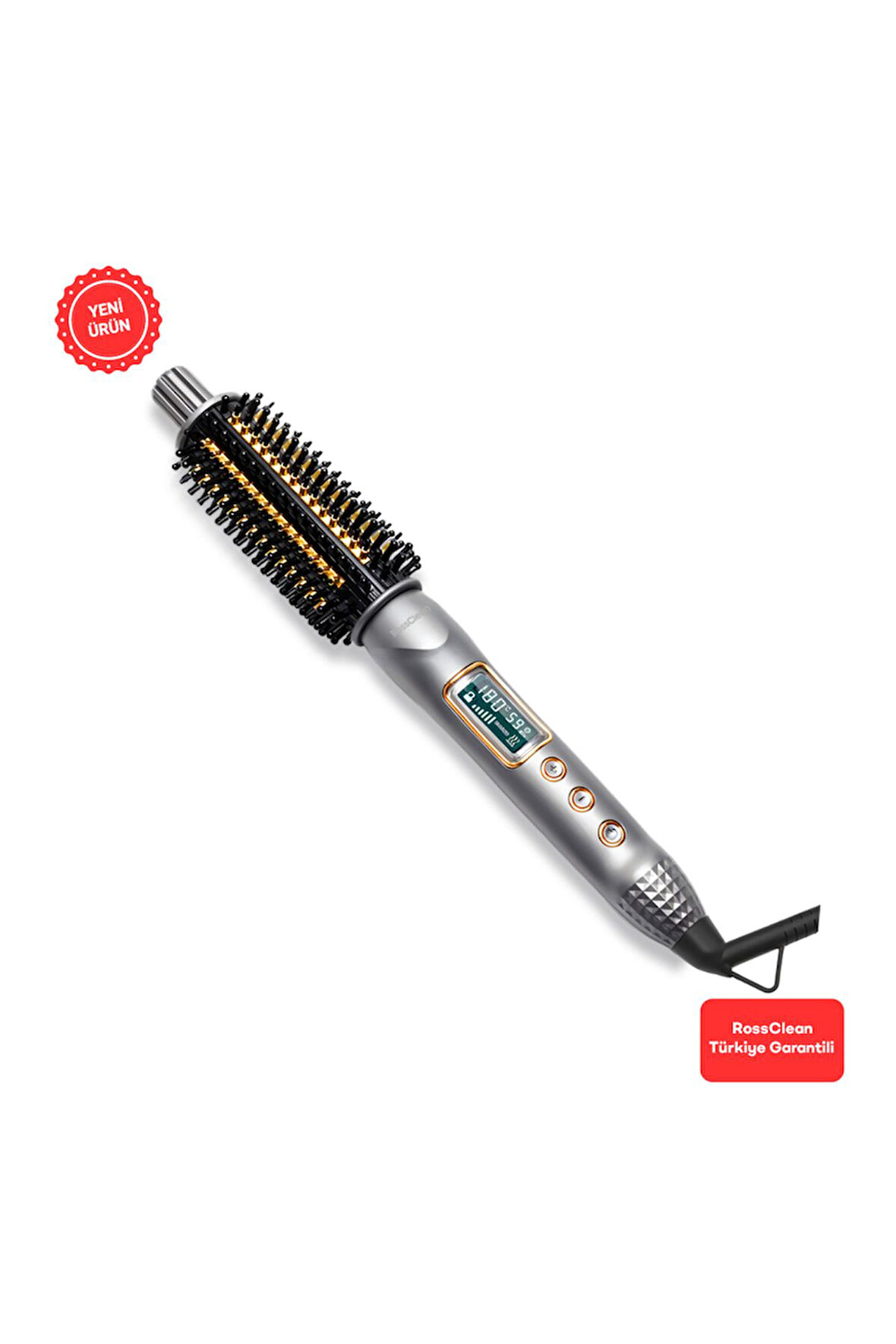 Favored Volumizer Pro 2in1 Led Ekranlı Saç Düzleştirici ve Şekillendirici Fırça