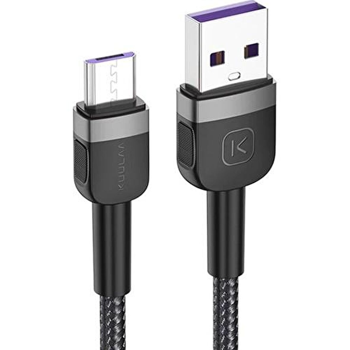 Kuulaa Micro USB 3A Hızlı Şarj 1 mt Android USB Şarj Kablosu AL-32681