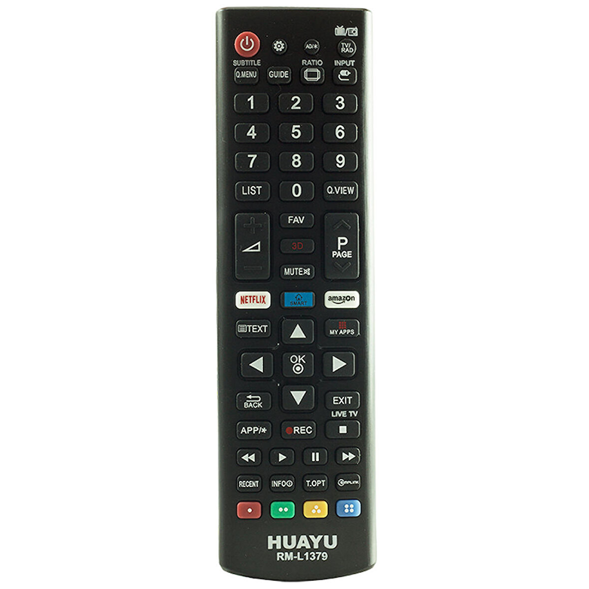 HUAYU KL RM-L1379 LG 3D NETFLIX-AMAZON SMART TUŞLU BLİSTERLİ LCD LED TV KUMANDA