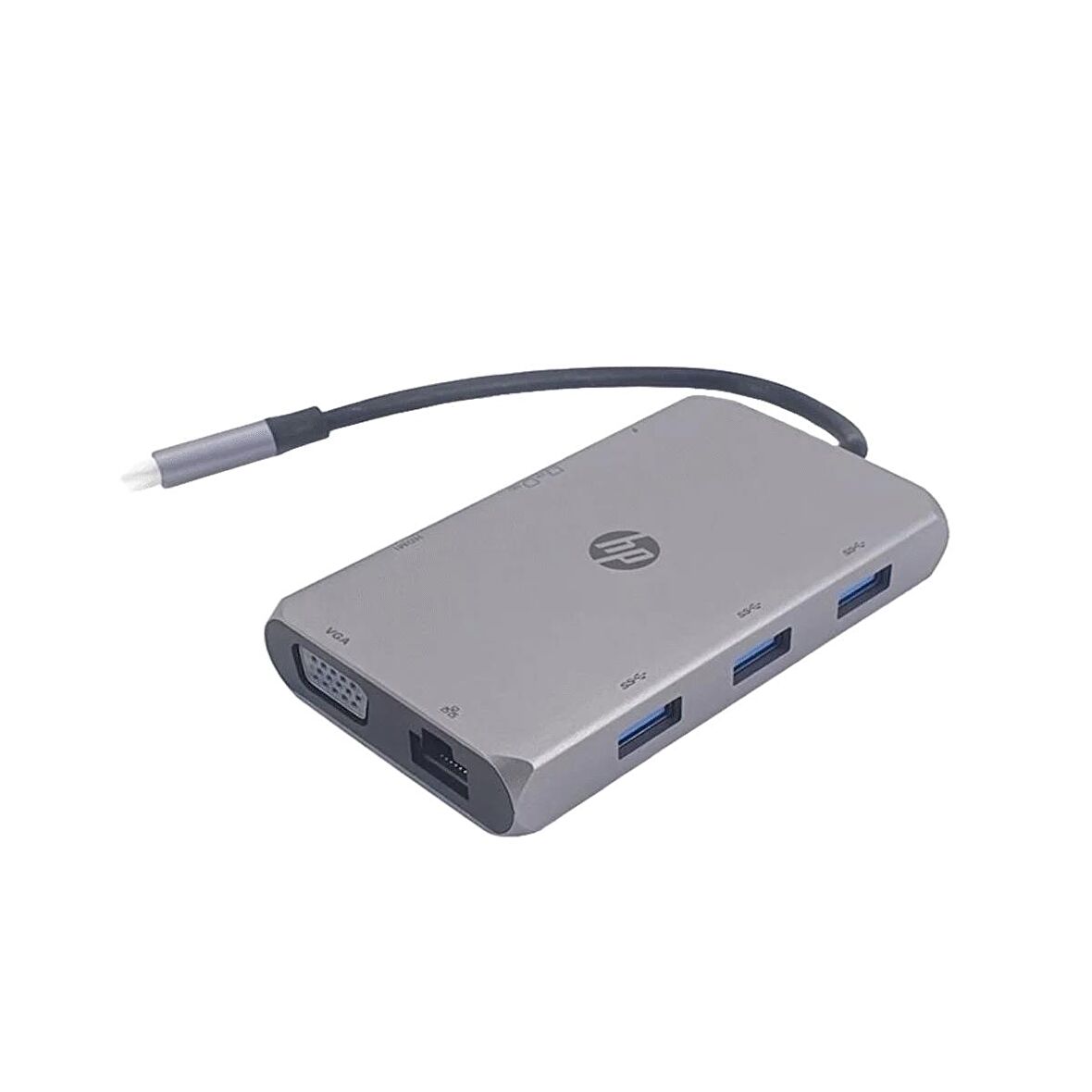 HP 4 in 1 Docking Station Type- C to 3*USB 3.0 – 1*RJ45(1000M)
