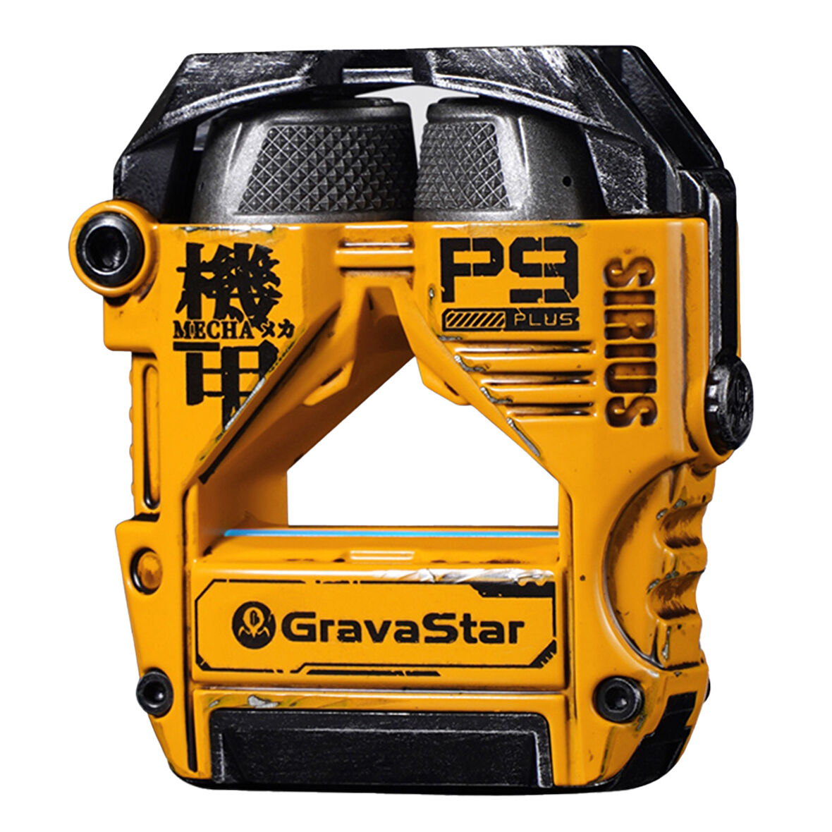 GravaStar Sirius Plus ANC, TWS, Bluetooth Kulakiçi Kulaklık, Kablosuz, Special Edition, Sarı