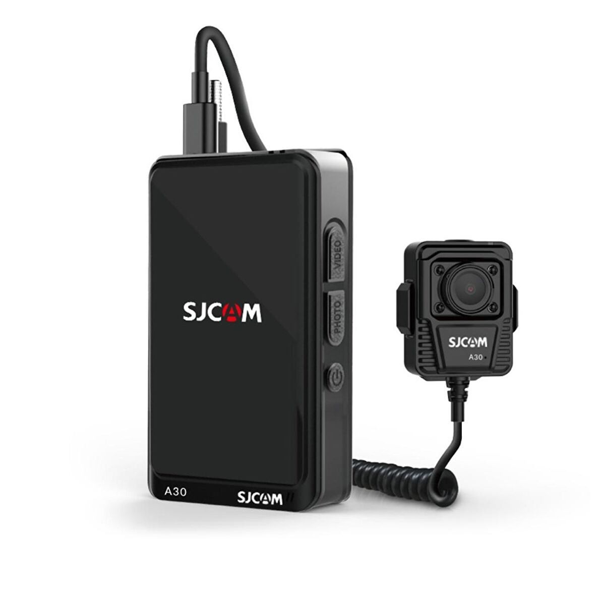 SJCAM A30 Ekranlı Full HD Su Geçirmez Giyilebilir Güvenlik Kamerası