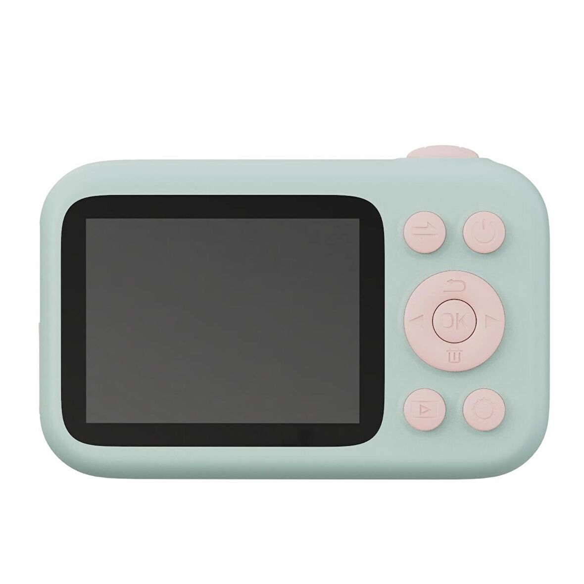 SJCAM FunCam+ Dual Screen H.264 Çocuklar için Fotoğraf Makinesi FullHD 1080p 44MP 2.4” + 1.3" Çift Ekran 650mAh Yeşil