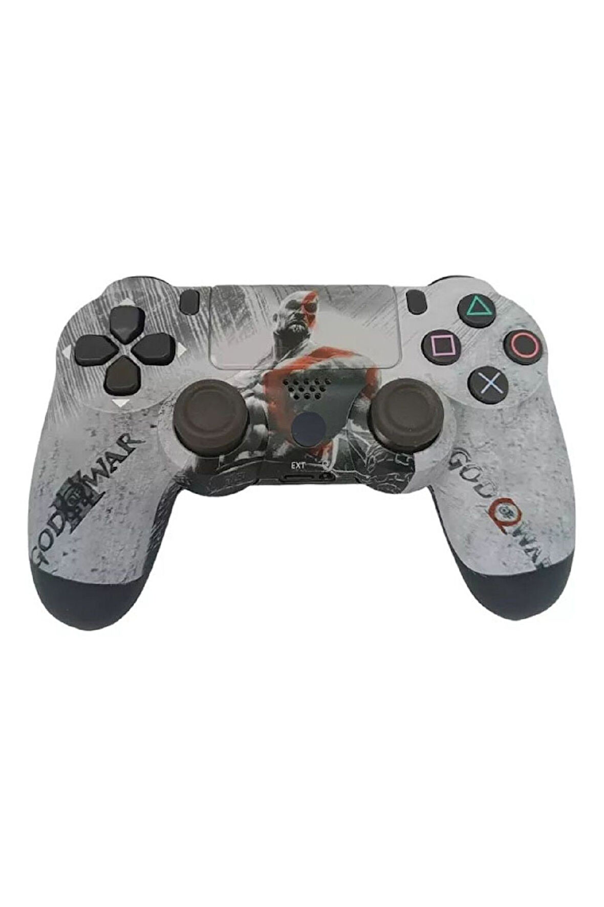 PS4-PC-Android BOX-Android-IOS Telefon Tablet Uyumlu God Of War Temalı Titreşim Bluetooth Oyun Kolu