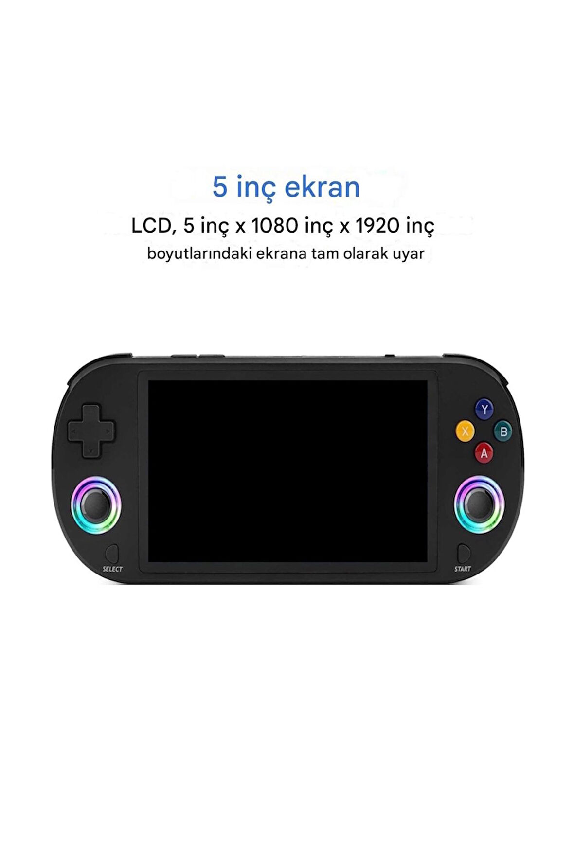 M22P 5 inç Taşınabilir RGB Retro Joystick Gamepad
