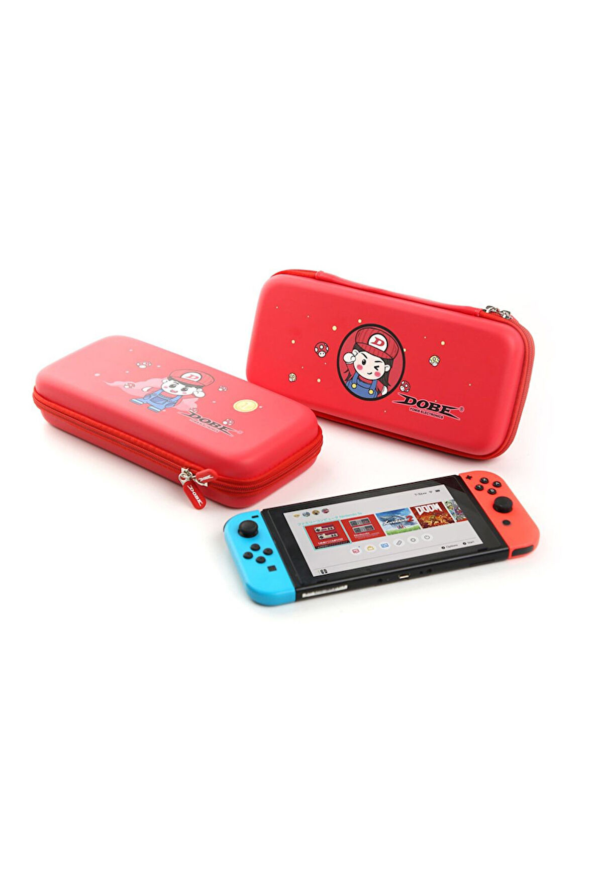 Nintendo Switch/Switch OLED Oyun Konsolu Koruyucu Taşıma ve Seyahat Çantası