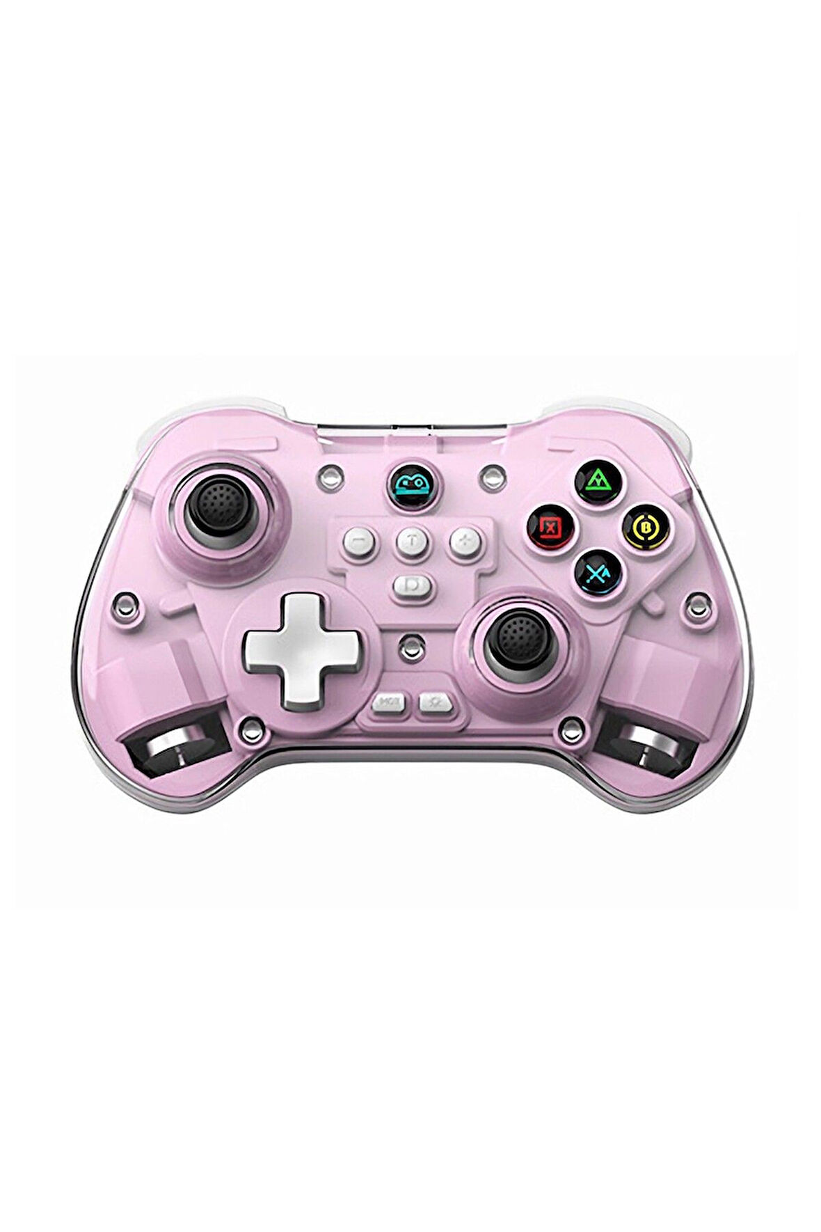 Z01X PC/IOS/Android/Switch/Switch Oled Uyumlu Bluetooth Bağlantılı Şeffaf Joystick Gamepad