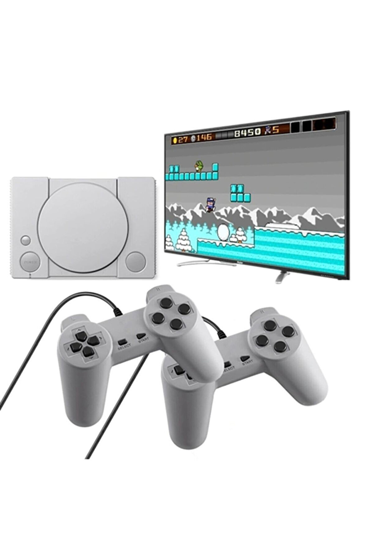 620 Classic Retro Seri Televizyon Oyun 620 Oyunlu Atari