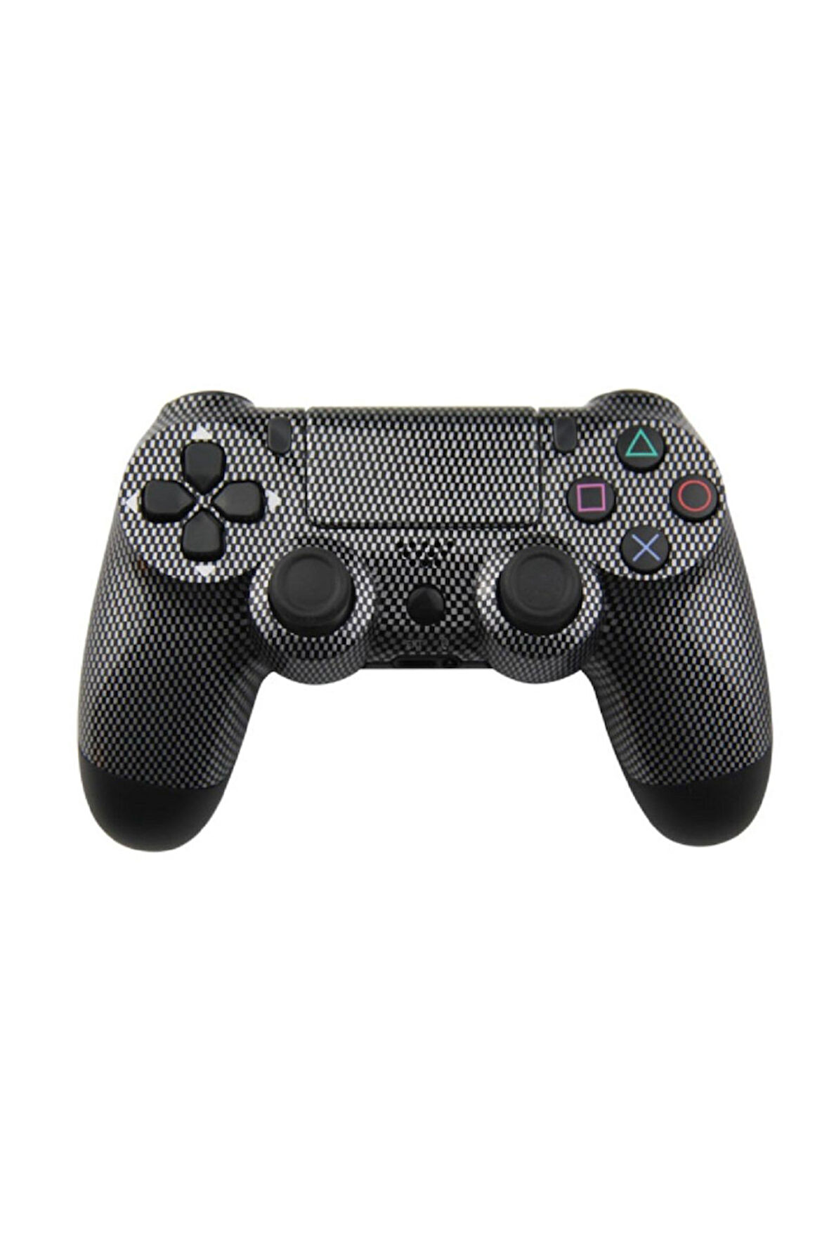 PS4-PC-Android BOX-Android-IOS Telefon Tablet Uyumlu Desenli Titreşimli Bluetooth Oyun Kolu