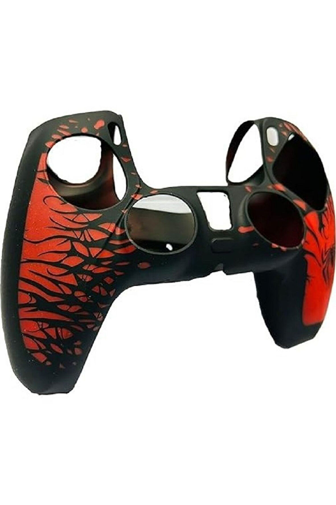 PS5 Dualsense Spider-Man Desenli Koruyucu Silikon Kılıf + Analog silikon Koruyucu