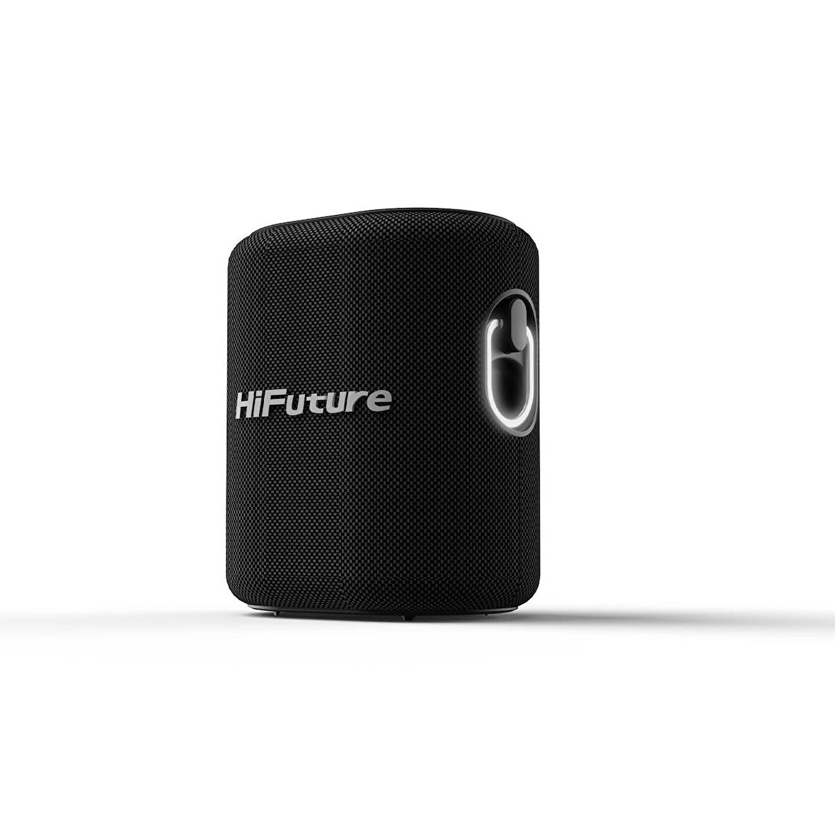 HiFuture Vocalist 100 Kablosuz Bluetooth 5.0 25W RGB Aydınlatmalı BT/AUX/SD Kart Girişli TWS Mikrofonlu Taşınabilir Karaoke Sistemi Hoparlör Siyah