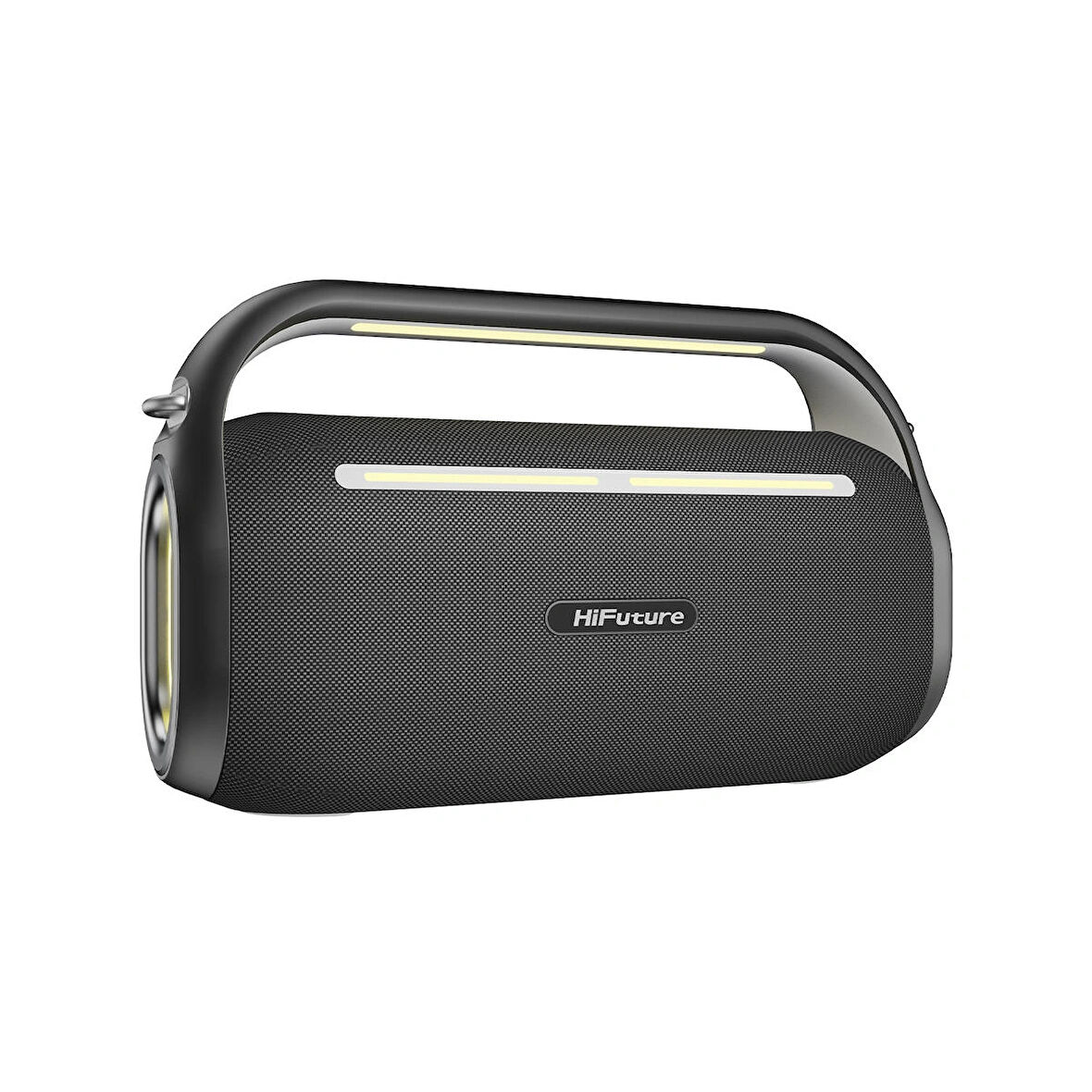 HiFuture MusicBox 100 70W Bluetooth 5.0 BT/USB/SD Kart/ AUX Girişli Mikrofonlu Karaoke Sistemi Kablosuz Hoparlör Siyah