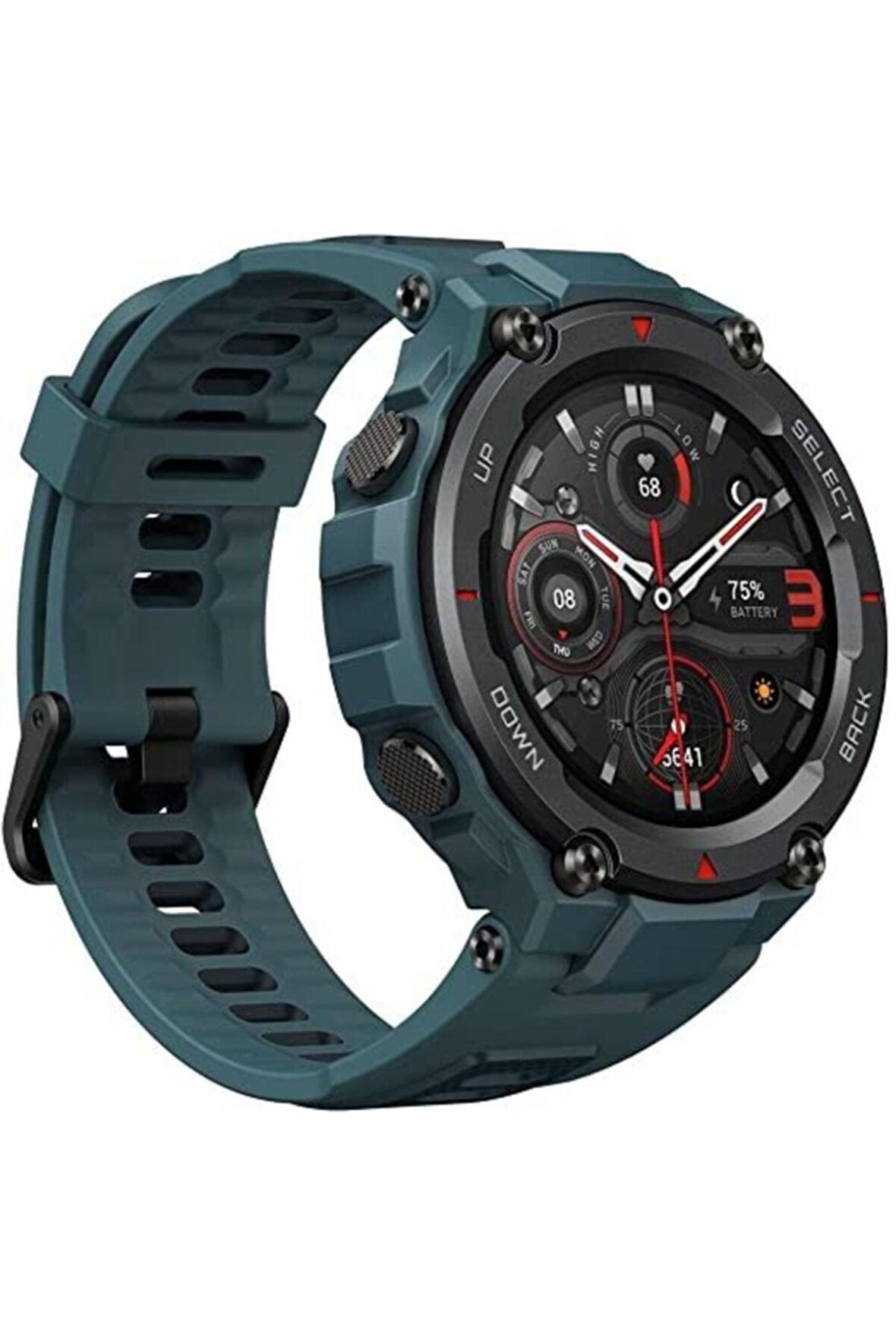 Amazfit T-Rex Pro 47 mm Mavi Akıllı Saat (Amazfit Türkiye Garantili)