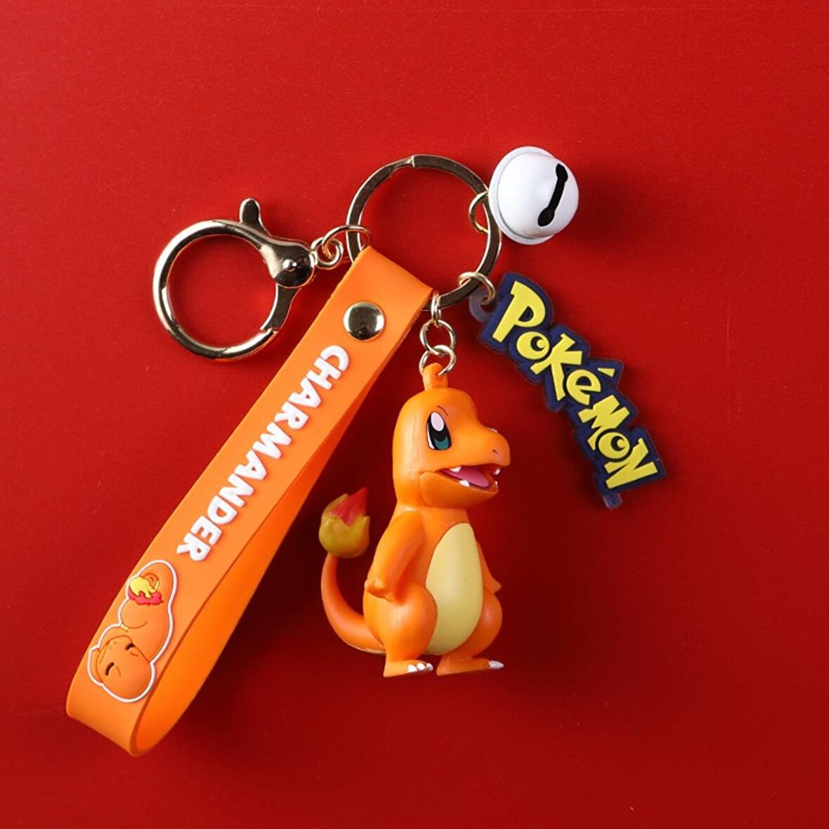 ThreeMB Toys Pokemon Orijinal Lisanslı Anahtarlık Charmander