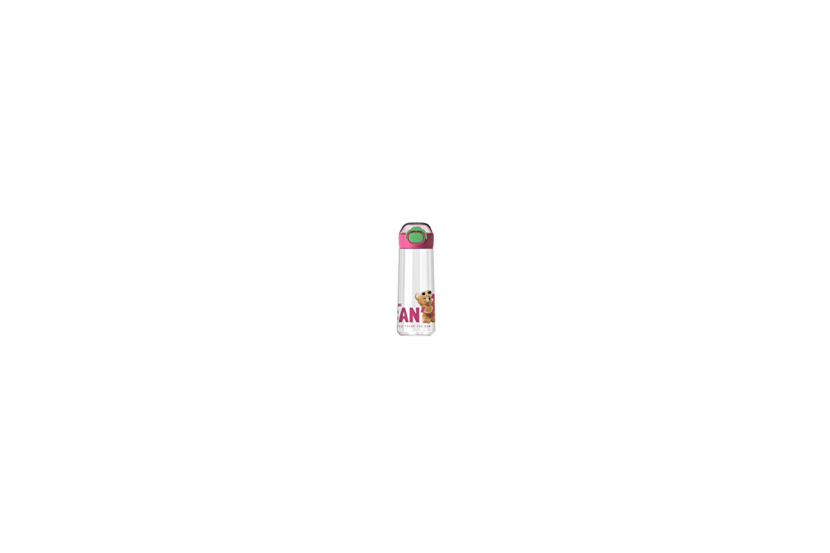 Dodge DL-24628 620ml Pipetli Pembe Tritan Matara