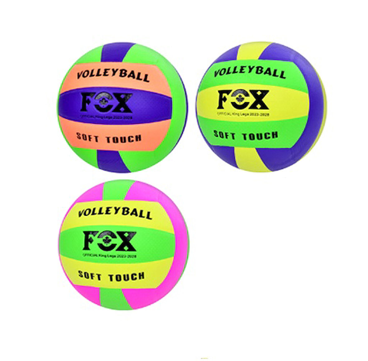 Fox Voleybol Topu Fosforlu Renk - 1 adet