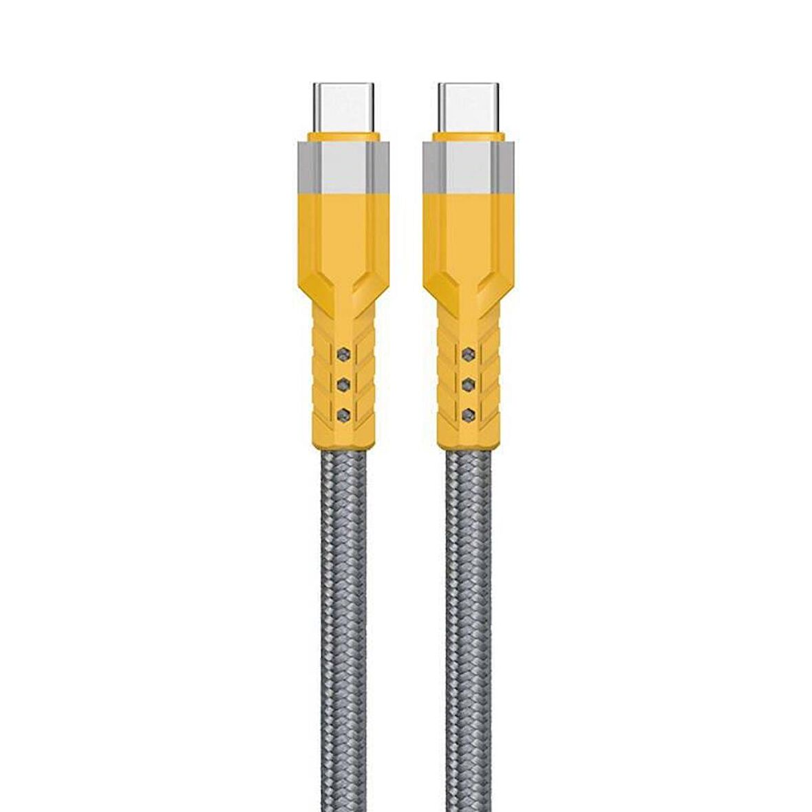 Type-C To Type-C Type C 120W Watt 6 A Süper Hızlı Şarj Data Kablosu 1 Metre