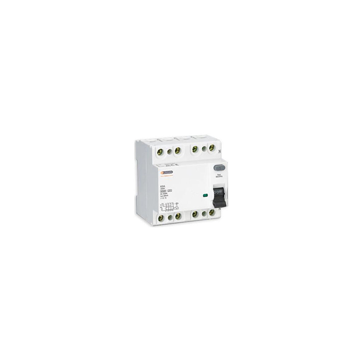 Günsan Yangın Koruma Rölesi 3X25A 300MA Gün-Ka 4-25300