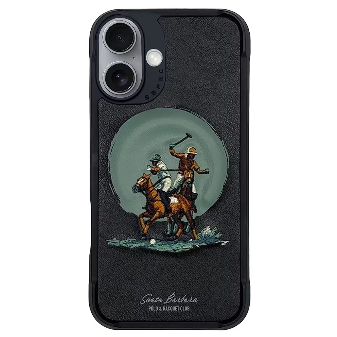 Santa Barbara Polo Racquet Club Aubrey iPhone 16 MagSafe Kılıf - Siyah