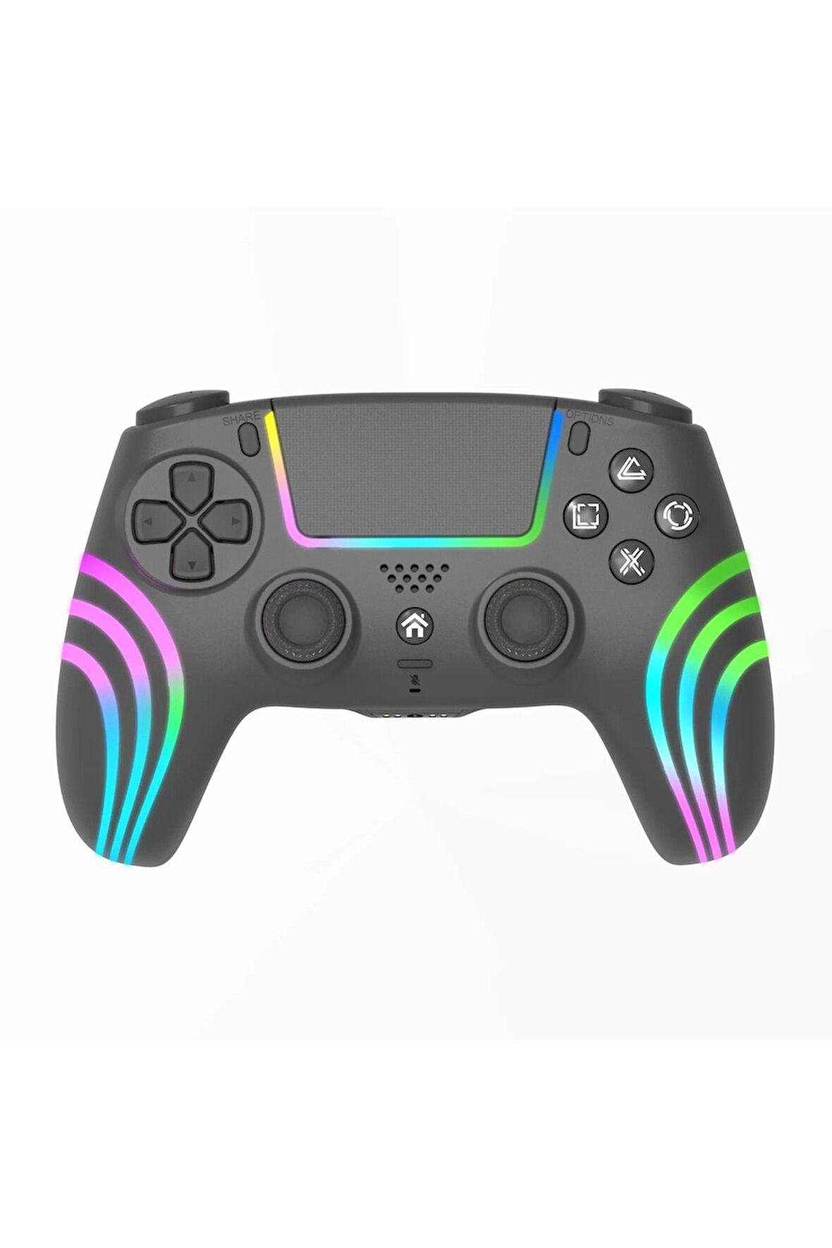 PlayStation 4 ve PC için RGB LED Kablosuz Kontrol Cihazı