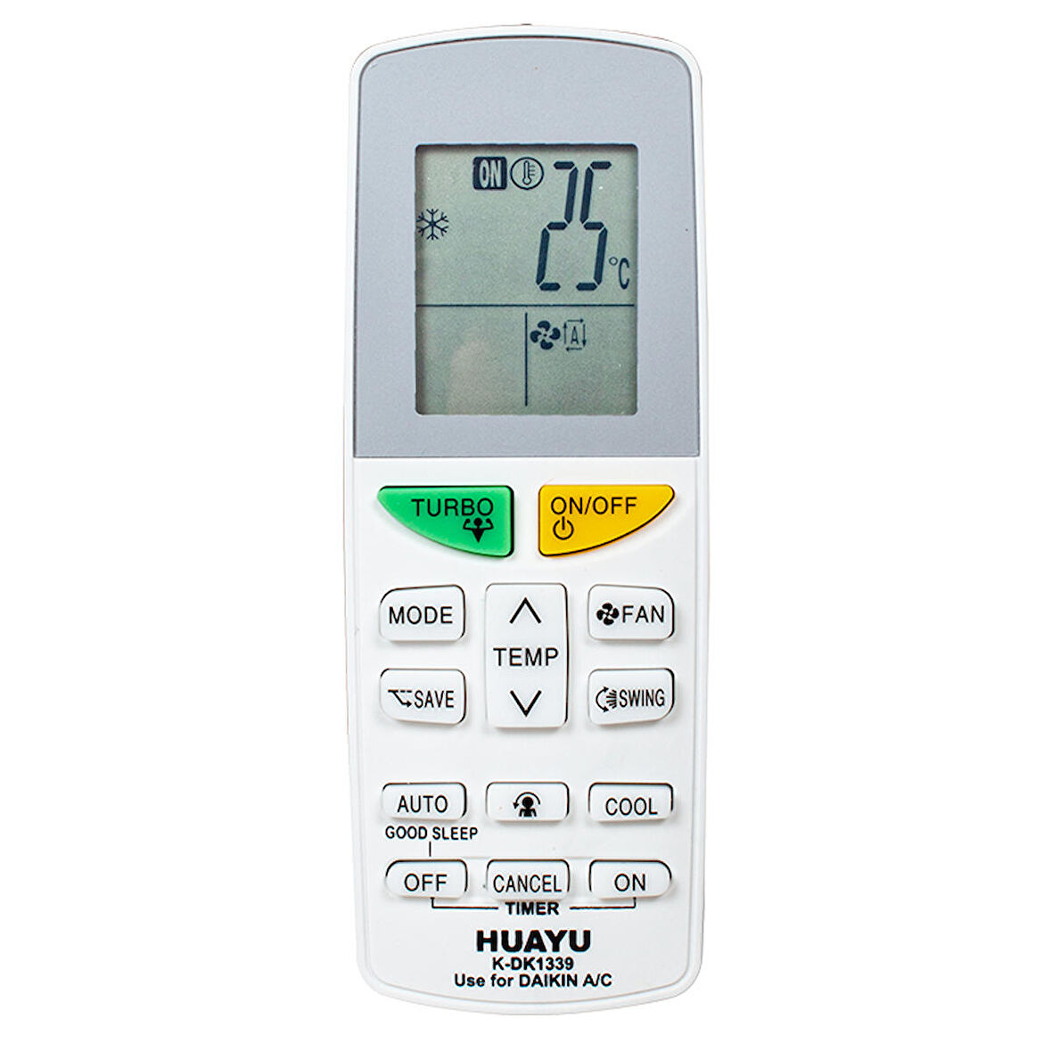 HUAYU KK K-DK1339 DAIKIN UNIVERSAL KLİMA KUMANDASI
