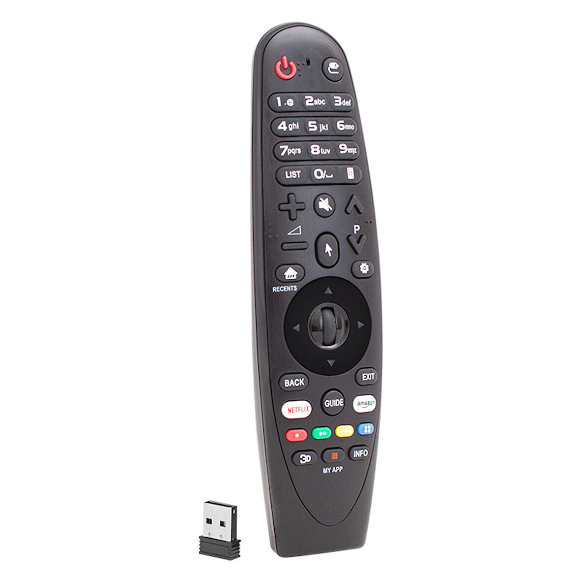 HUAYU KL RM-G3900 V2 LG SMART TV TUŞLU UNIVERSAL SİHİRLİ KUMANDA
