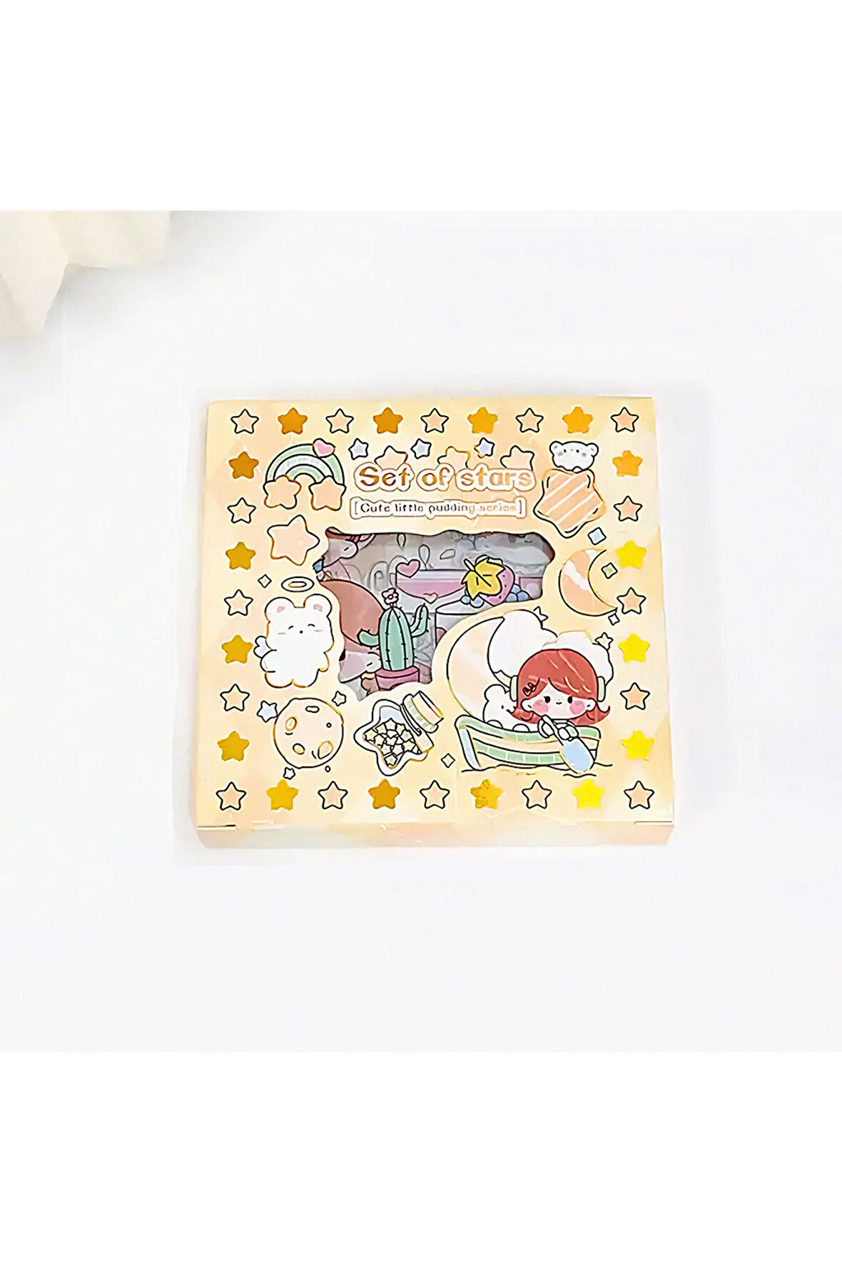 Set of Stars Temalı 100 Yaprak Sticker Seti • Bullet Journal (GGK-DA002)