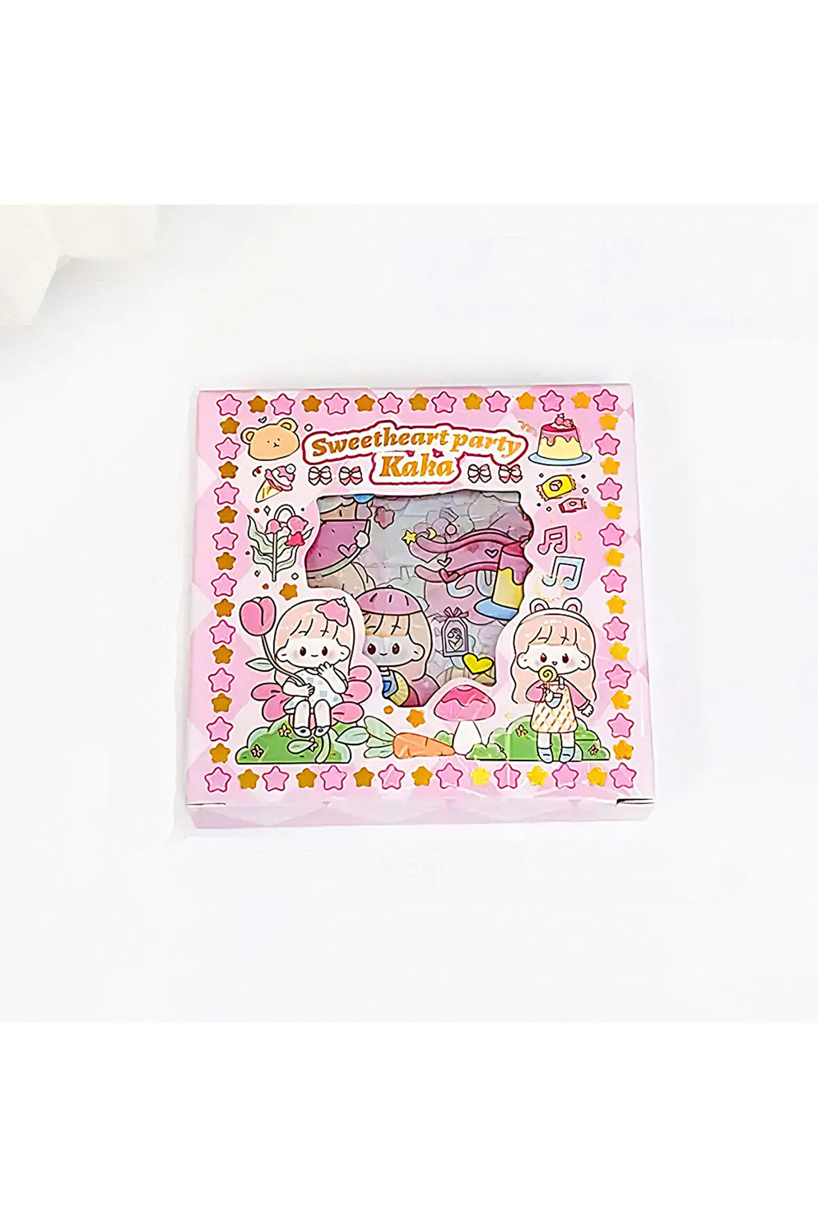 Sweet Heart Temalı 100 Yaprak Sticker Seti • Bullet Journal (GGK-DA007)