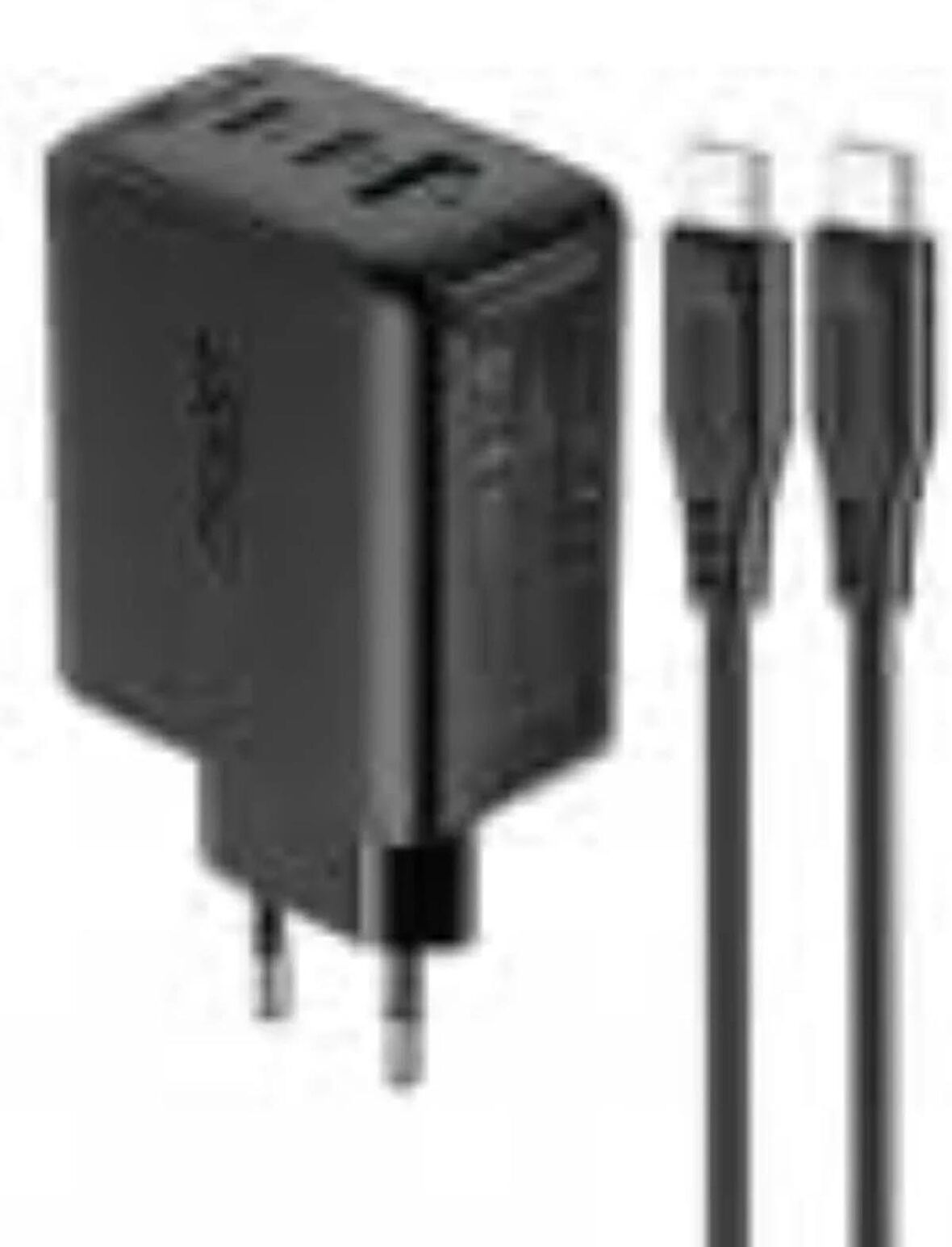 ACEFAST Duvar Şarj Cihazı USB-C 65W + USB-C 20W + USB-A 18W Çıkış Type-C PD65W (2xUSB-C+1xUSB-A) EU Siyah Renk A13