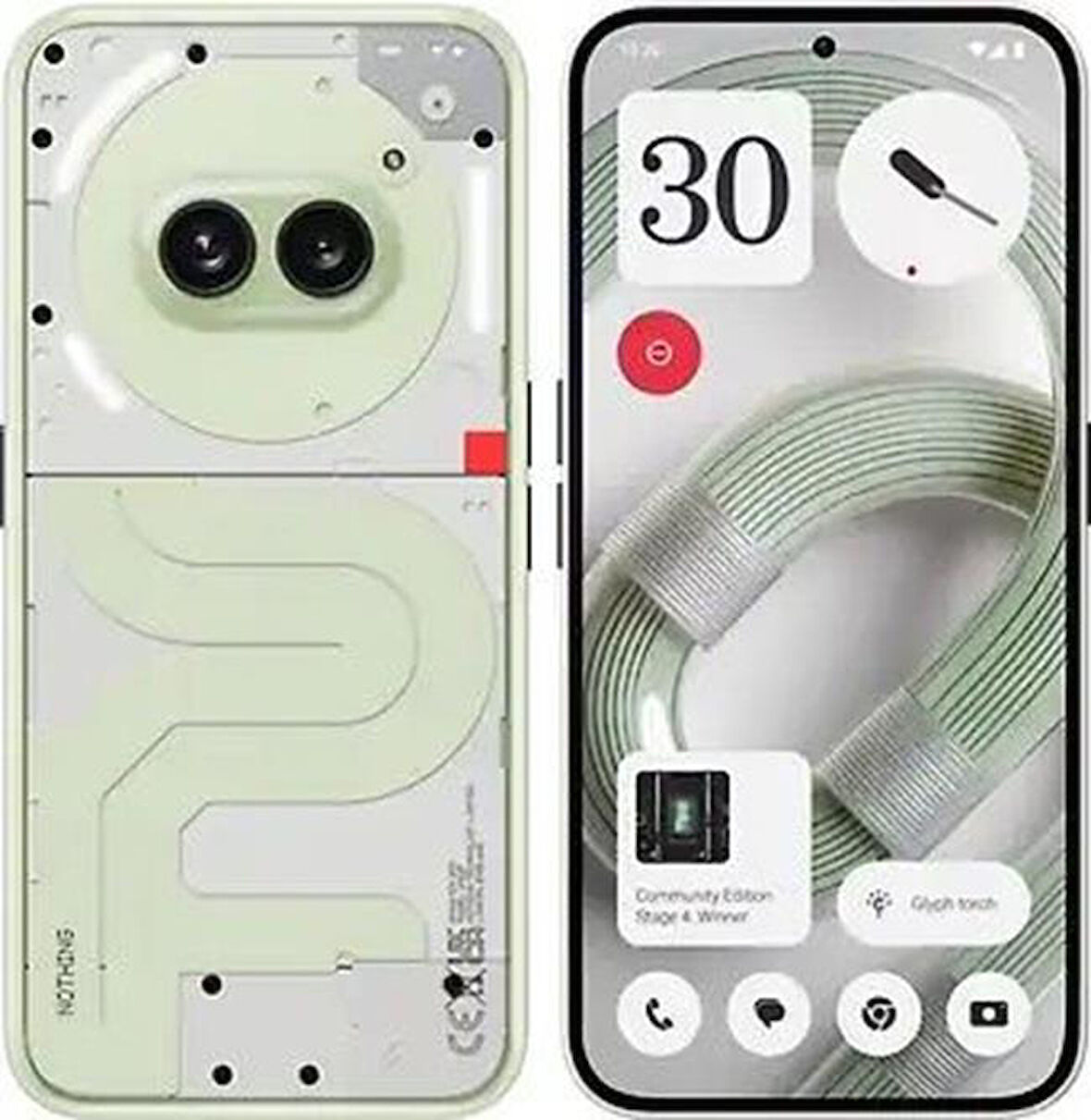 Nothing Phone 2A Plus 12GB Ram 256 GB Su Yeşili (Nothing Türkiye Garantili)
