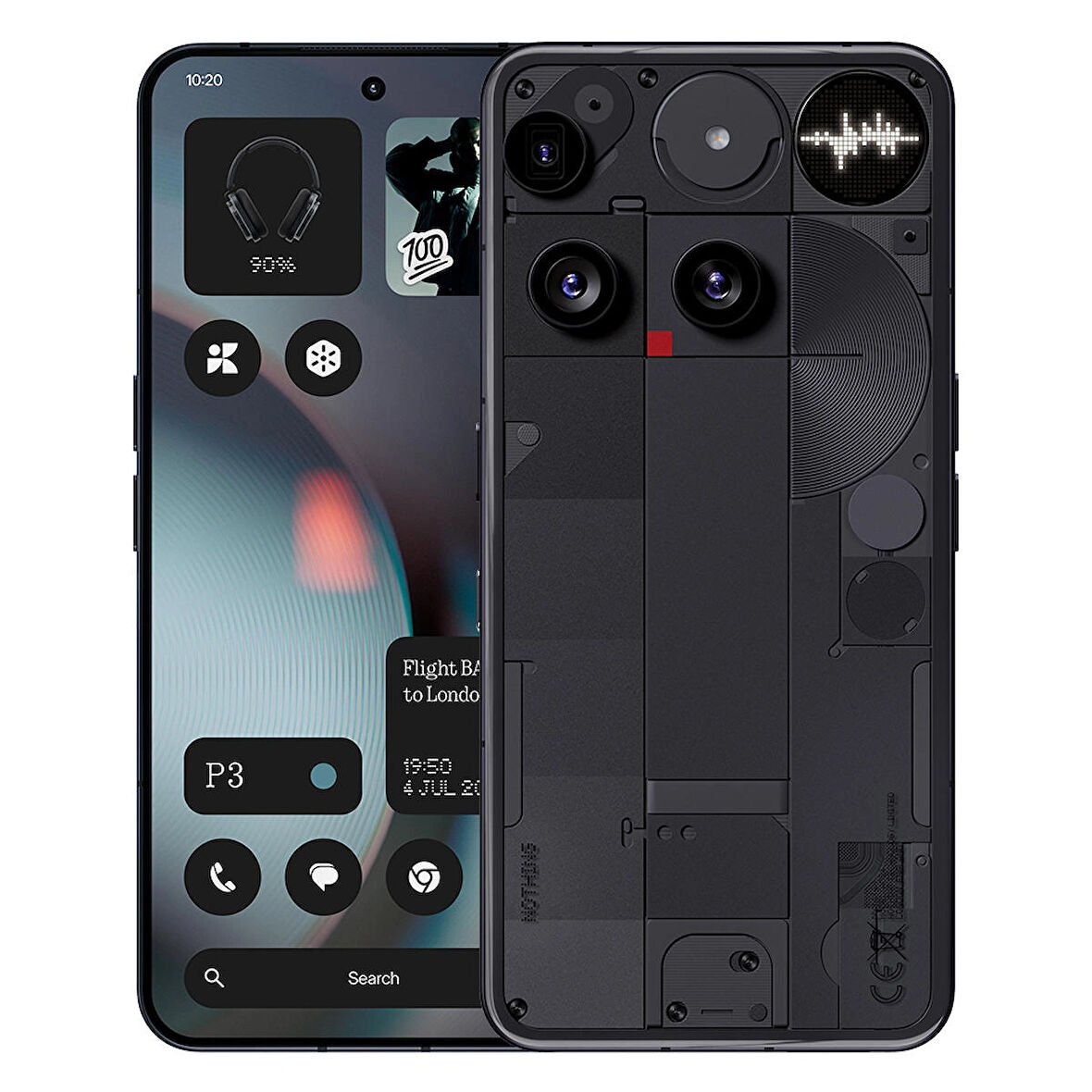 Nothing Phone (3) 12/256 GB Siyah ( Nothing Türkiye Garantili)