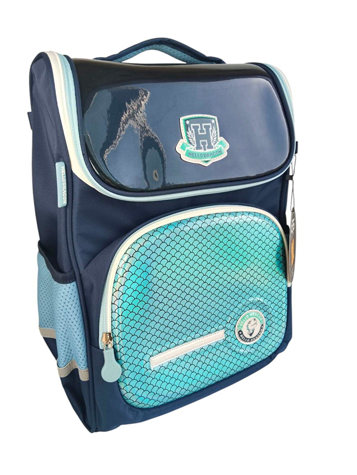 Hello Dragon Okul Çantası Mod 5 Light Blue CN0009