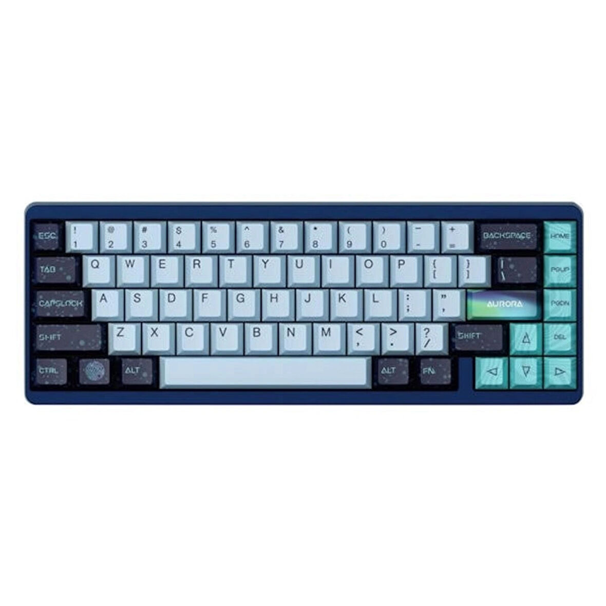 VARMILO Muse65 HE Asgard %65 Gateron Magnetic Jade Pro Manyetik Switch Hall Effect RGB Hotswap Mekanik Gaming Klavye