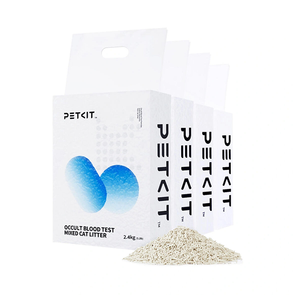 Petkit Erken Teşhis Karışık Kedi Kumu 4'lü Paket